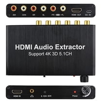 HDMI 5.1 Audio Decoder , hdmi audio extractor 4K 5.1 Digital-to