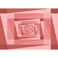thumbnail image 1 of Ahgly Tapis Rectangulaire Lavable en Machine Intérieur Transitionnel Rose Pastel, 3 Pieds x 5 Pieds, 1 of 7