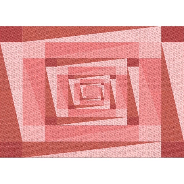 Ahgly Tapis Rectangulaire Lavable en Machine Intérieur Transitionnel Rose Pastel, 3 Pieds x 5 Pieds