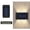 B, variant on EGNMCR Outdoor Lights Garden Light 2pcs Solar Wall Up And Down Glow Wall Outdoor Garden Lamp Solar Lamp