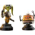 thumbnail image 1 of Gentle Giant - Star Wars Rebels - Buste d'Hera et Chopper, Lot de 2, 1 of 12