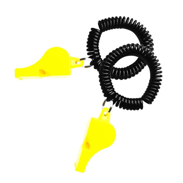2pcs With Wrist For Scuba Diving Camping Hiking - Yellow
