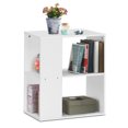 thumbnail image 1 of Gymax 2-Tier Side Sofa End Table Bedside Nightstand Table White Home, 1 of 10