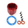 thumbnail image 1 of fastboy RCGOFOLLOW 2 Pcs Boîtier Différentiel Durable en Alliage d'Aluminium pour Boîtier Différentiel Rc 1/10 LOSI Baja Rey 4WD Pièce de Voiture Rc Rouge, 1 of 6