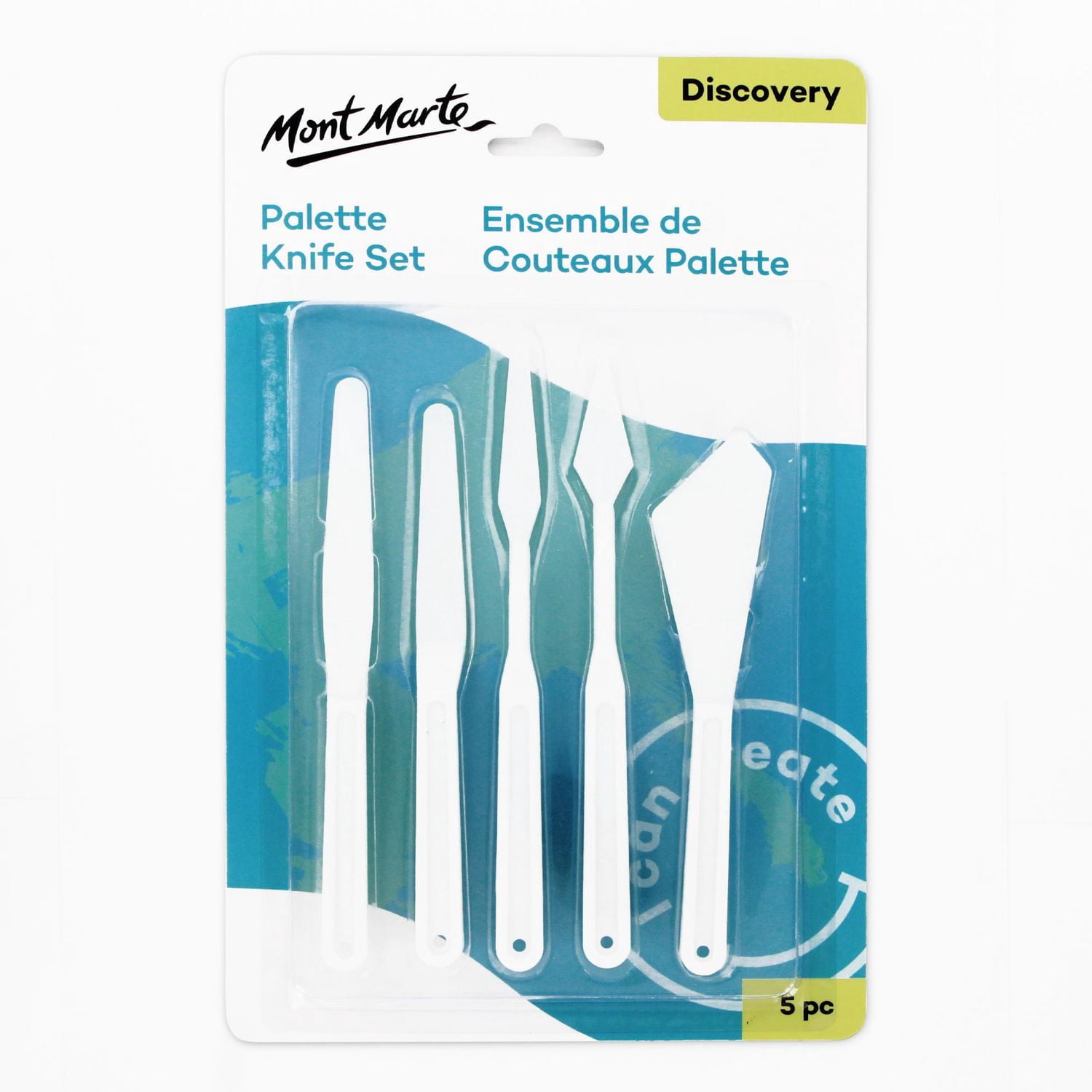 MONT MARTE Studio Palette Knife Set - 5 pcs Marte Studio Palette Knife Set - 5 pcs