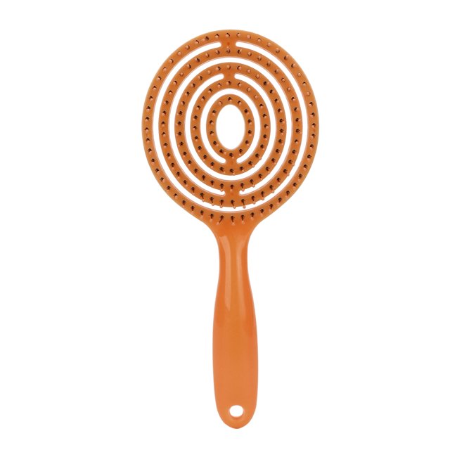 Detangling Brush, Hair Detangling Brush Faster Anti-static Comfortable with Versatile Design for Curly Hair Yellow,Brown,Rose Red
