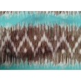 thumbnail image 4 of oneOone Cotton Cambric Fabric Chevron Ikat Printed Craft Fabric BTY 56 Inch Wide, 4 of 4