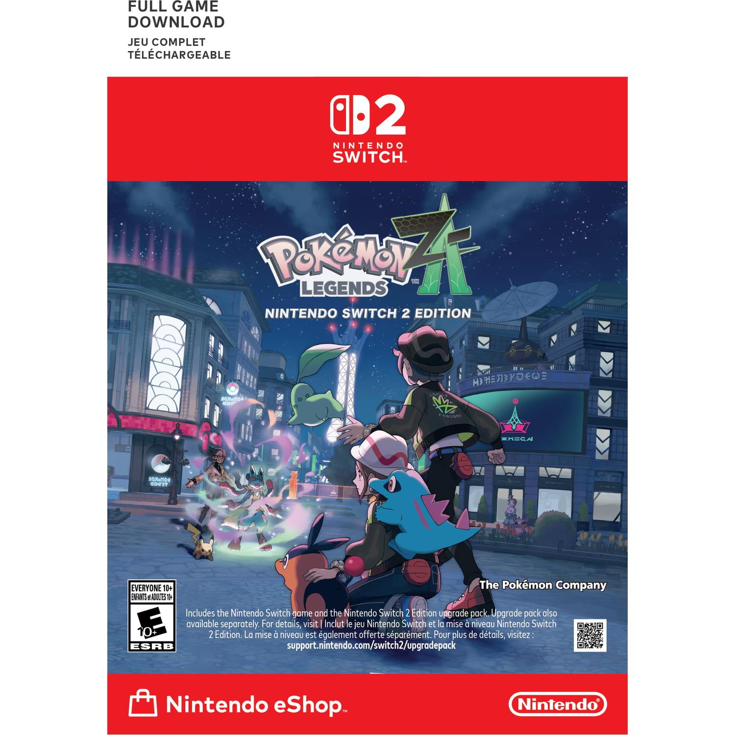 Pokémon™ Legends: Z-A – Nintendo Switch™ 2 Edition (Digital Code