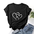 thumbnail image 2 of Birdeem T-Shirts à Manches Courtes Imprimé Tournesol pour Femmes et Filles Grande Taille, 2 of 7