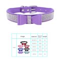 thumbnail image 2 of pitrice Bling Crystal Cat Collar Metal Adjustable Puppy Bow Tie Rhinestone Soft Collars Pet Supplies for Small Medium Dogs, 2 of 4