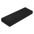 thumbnail image 1 of Stretch Dining Bench Covers Slipcovers w/ Strap Washable Seat Protector Black, 1 of 8