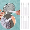thumbnail image 1 of HOARBOEG Shower Head Cleaning Brush Small Hole Multi-function Shower Head Blocked Nozzle Cleaning Tool Shower Head Cleaning Brush Home BathroomHousehold Cleaning Tools, 1 of 9