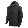 thumbnail image 4 of Manteaux à Manches Longues pour Hommes Automne&Hiver avec Poches, Veste à Capuche, 4 of 6