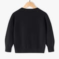 thumbnail image 4 of Tranfacy Chemises à Manches Longues pour Filles, Hauts d'Automne, Cardigan Tricoté en Molleton à Manches Longues pour Enfants, Chandail Uni à Col en V, Chemises à Boutons, 4 of 6