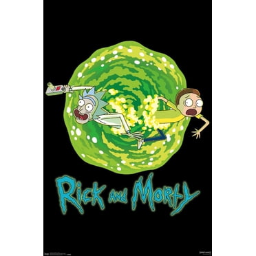 Rick And Morty - Portal Wall Poster, 22.375" x 34"