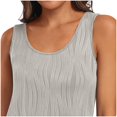 thumbnail image 4 of UPPADA Womens Tank Tops Summer Sleeveless Shirts Ladies Ribbed Wide Shoulder Straps Tees Racerback Tight Slim Fitted Workout Tank Tops Fitted Tops Racer Back Blouses,Clearance on sale, 4 of 8