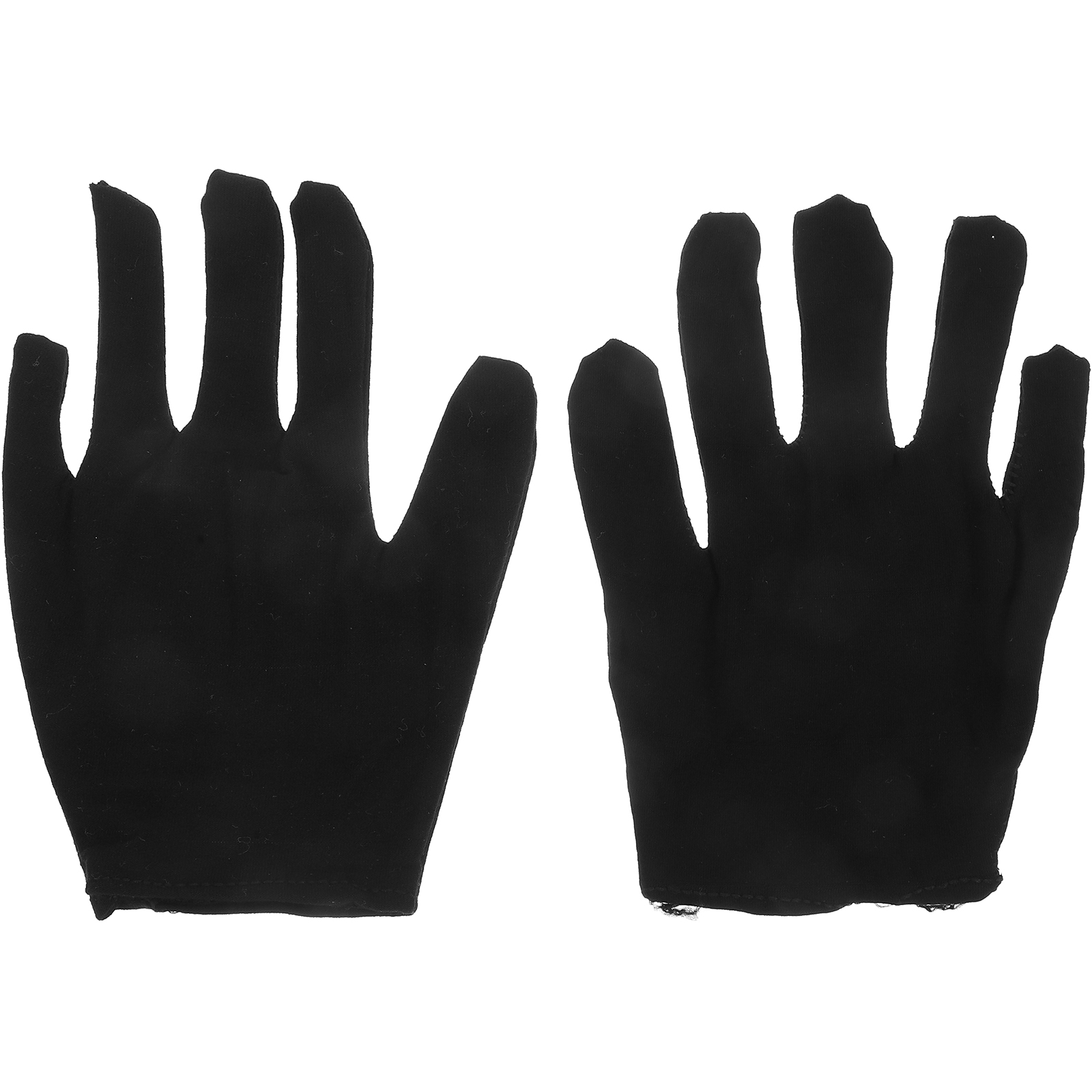 KAKOWELY cotton black gloves 6 Pairs Black Cotton Gloves Heavy Duty Work Gloves for Men Women Industrial Labor Cutting Tasks and Quality Inspection Thickened Protection