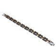 thumbnail image 4 of Stainless Steel Chain Bracelet,Motorcycle Chain Bracelet Wristband Chain Bracelet Bracelet Clothes Accessory Advanced Technology, 4 of 8