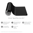 thumbnail image 2 of Cricut® Sportflex Iron-On™, Black, 2 of 4