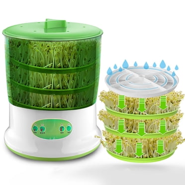 WIFKLSIIPG Machine Automatique de Germination kit de Germination 3 Couches Grande Capacité Micro-Pousses 110V