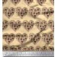 thumbnail image 1 of Soimoi Rayon Fabric Pizza Food Print Fabric by Yard 42 Inch Wide, 1 of 3