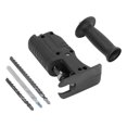 thumbnail image 1 of Electric Saw Attachment, High Efficiency Comfortable Grip Reciprocating Saw Adapter ABS Shell With 3PCS Blades For Wood Metal Cutting, 1 of 8