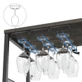 thumbnail image 4 of Yiwa Wine Bar Cabinet - Large Capacity Liquor Cabinet with Storage, Adjustable Shelves for Glassware, Sturdy MDF Construction, Easy Assembly Wine Rack Ideal for Dining Room Bar & Kitchen, 4 of 8