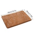 thumbnail image 3 of Affordablo Clearance Bathroom Rug Mat Shaggy Soft and Absorbent Bath Rug Bath Mats Extra Thick Rug Microfiber Bathroom Rugs Machine Washable Carpet Quick Dry Ultra Shaggy Mats for Bathroom 12x20IN, 3 of 6
