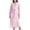Pink, variant on Womens Nightgowns Cottons Long Bathrobes for Women, Womens Cotton Robe, Kimonos Waffles Robe Loungewear Towel Robe S-70 White XL