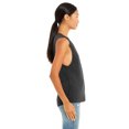 thumbnail image 3 of BELLA+CANVAS Débardeur Muscle Fluide pour Femmes, G, Gris Foncé Chiné, 3 of 3