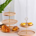 thumbnail image 3 of Home Supplies,Fruit Plate Wood Natural Serving Tray Fruit Plate Unmatched Quality, 3 of 10