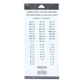 thumbnail image 3 of CRAFTY & CO. Alphabet Stickers Black Cursive 52 pcs, 2 Sheets, 3 of 8
