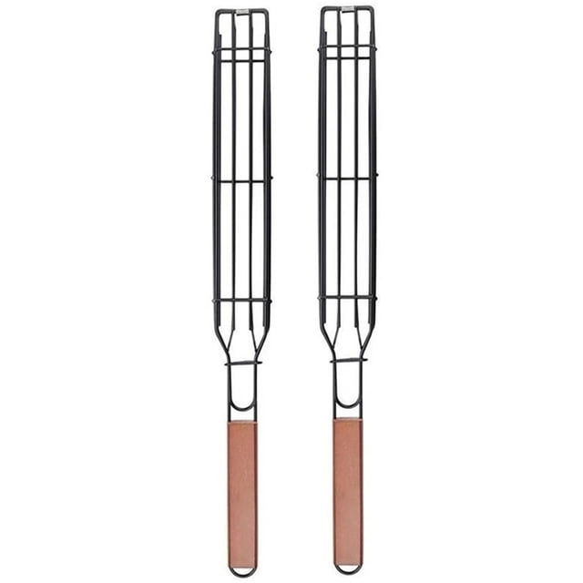 TIMIFIS Bbq Toolss Easy Kebab Barbecue Baskets Easy Kebab Barbecue Baskets Bbq Accessories Kitchen Gadgets