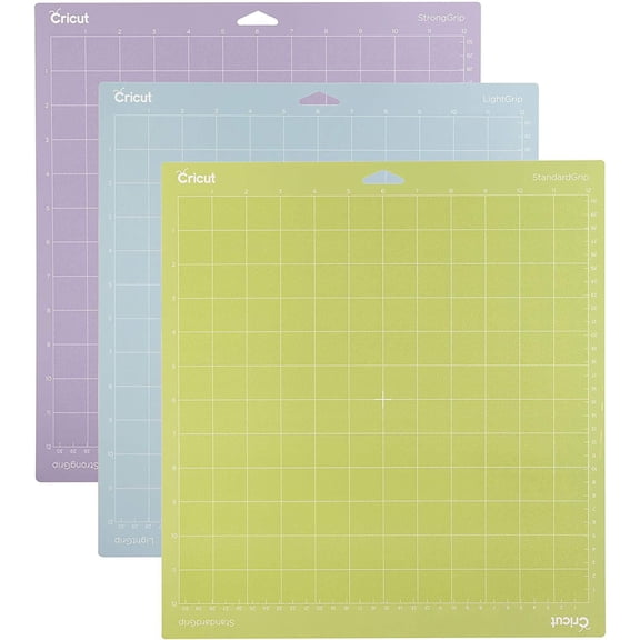 Cricut Machine Mat Variety Pack, 12" x 12" (3 ct)