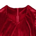 thumbnail image 4 of Ovzne Robes d'Été pour Femmes 2025 Robe Mode Femmes Été Décontractée Col en V Manches Courtes à Volants Robe Unie Robe Femmes Manches Courtes Liquidation, 4 of 6