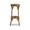 thumbnail image 4 of Whit Rattan Seat Backless Barstool, Walnut, 4 of 5