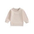 thumbnail image 1 of Honganda Chandail d'Automne pour Tout-Petit Garçon, Broderie de Lettres, Manches Longues, Col Rond, Coupe Ample, 1 of 8