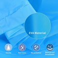 thumbnail image 4 of Imperméable Réutilisable Plus Épais Poncho de Pluie Veste Imperméable pour Enfants Garçon Fille Enfants 2 Pcs Bleu Ciel+jaune, 4 of 4