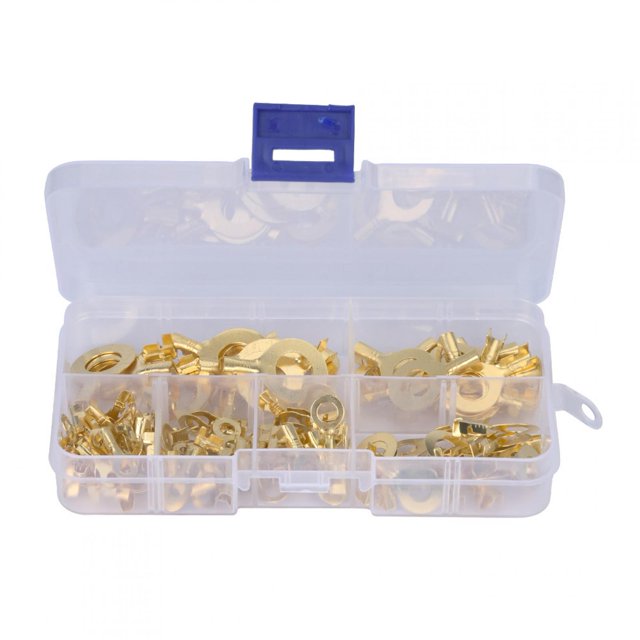 150pcs/lot Cuivre Connecteurs de Borne d'Épissure Circulaire Assortiment Kit