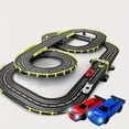 thumbnail image 2 of Electric Car Racing Children's Toy Racing Track Set Includes 2 Hand Controllers And 2, 2 of 5