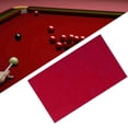 thumbnail image 4 of Accessoires de Billard Professionnels Feutre de Snooker 2.8x1.45M Rouge, 4 of 9