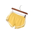 thumbnail image 4 of Timegard 3pc Womens Yoga Short Elastic Waisted Summer Athletic Running Active Sports Shorts Sweatshorts, 4 of 7