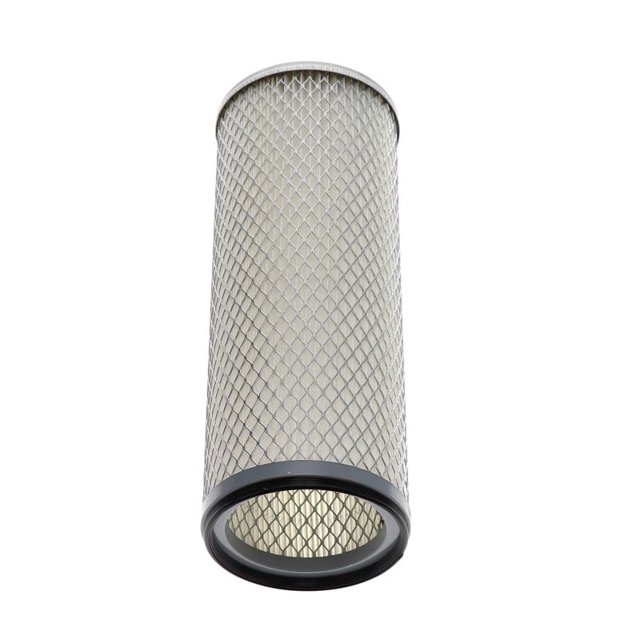 Wix Filters Air Filter 42386 White; Cellulose; Round; 4.578 Inch Outer Diameter; 12.187 Inch Height; Metal Ends