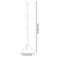 thumbnail image 3 of COM1950s Racks for Storage, Metal Storage Rack, Riangular Floor-Standing Coat Rack Space-Saving Assemblable and Detachable for Easy Storage, Modern Coat Rack, 3 of 8