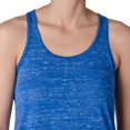 thumbnail image 5 of Bella Ladies Flowy Racerback Tank, XS, Blue Marble, 5 of 5