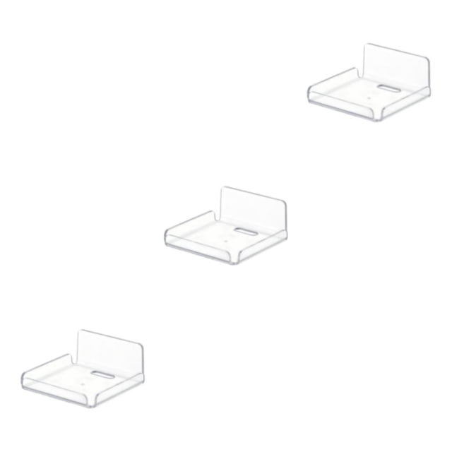 bedienty Modern Storage Solution for Living Room Floating Stand Shelf Holder Record Vinyl Style A 3Set