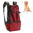 thumbnail image 2 of Dog Carrier Backpack for Medium Dogs&Cats, pet Carrier Backpack, Airline/G-Train, Small Cat Backpack SRed, 2 of 6