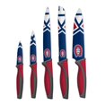 thumbnail image 1 of OFFICIALLY LICENSED NHL 5 KNIFE KITCHEN SET MONTREAL CANADIANS, 1 of 1