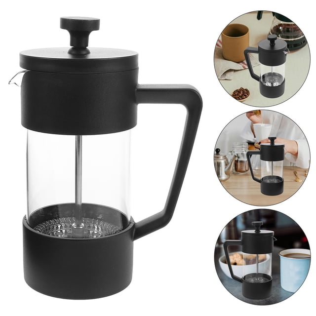 OUNONA Coffee Maker 1Set Elegant Black PP Coffee Strainer for Kitchen Home Users