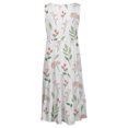 thumbnail image 5 of Économies d'Été! Cameland Robes Sans Manches pour Femmes, Robes Mode pour Femmes à Col Rond Décontractées avec Poches Imprimées Longue Robe, 5 of 5